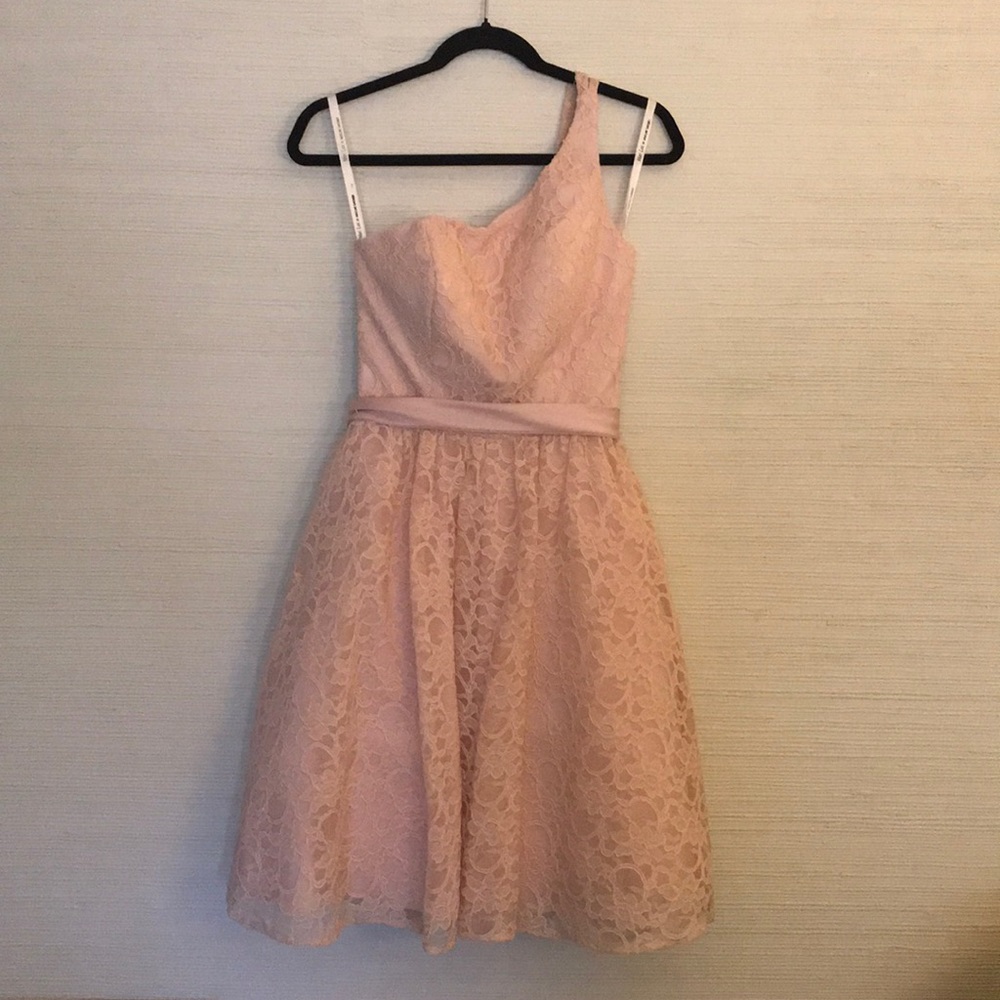 Lace Blush dress Mori Lee by Madeline Gardner
